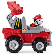 Încarcă imaginea în Galerie, Paw Patrol Set Vehicul cu Catelus Marshall si Figurina Dino Surpriza