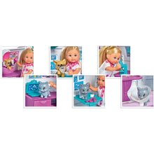 Încarcă imaginea în Galerie, Steffi Love Papusa Evi Veterinar cu Rulota Accesorizata