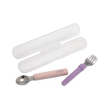 Încarcă imaginea în Galerie, Melii Set Lingurita-Furculita Pink and Purple