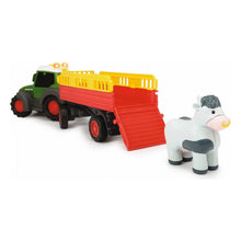 Încarcă imaginea în Galerie, Simba Baby Tractoras cu Remorca Pentru Animale cu Figurina Vacuta
