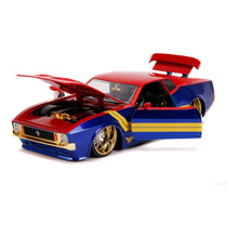 Încarcă imaginea în Galerie, Jada Toys Masinuta Metalica Captain Marvel 1973 Ford Mustang Mach 1