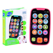 Încarcă imaginea în Galerie, Hola Primul Meu Telefon Smart Roz cu Muzica si Lumini