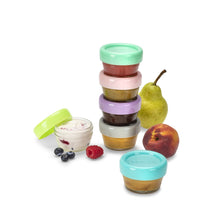 Încarcă imaginea în Galerie, Melii Set 6 Recipiente Sticla Pentru Hrana Bebe 59ml