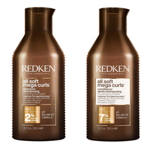 Încarcă imaginea în Galerie, Set Redken All Soft Mega Curls Sampon 300ml si Balsam 300ml
