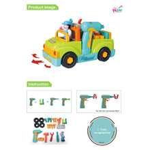 Încarcă imaginea în Galerie, Hola Camionul Plin Cu Scule Al Micului Mecanic Cu Lumini Si Sunete