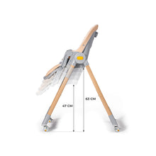 Încarcă imaginea în Galerie, Kinderkraft Scaun de Masa Kinderkraft lastree 2 in 1 Transformabil Grey