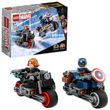 Încarcă imaginea în Galerie, Lego Super Heroes Motocicletele lui Black Widow si Captain America