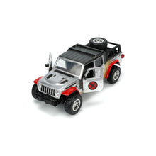 Încarcă imaginea în Galerie, Jada Toys Marvel Set Masinuta Metalica Jeep Gladiator si Figurina Colossus