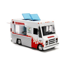 Încarcă imaginea în Galerie, Jada Toys Marvel Set Camionul de Mancare si Figurina Metalica Deadpool