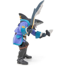 Încarcă imaginea în Galerie, Papo Pirati si Corsari Figurina Mutant Rechin cu Jacheta Albastra