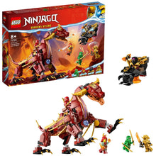 Încarcă imaginea în Galerie, Lego Ninjago Dragonul de lava Transformator cu Val de Caldura