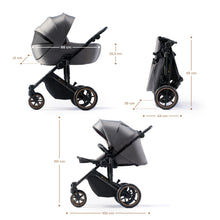 Încarcă imaginea în Galerie, Kinderkraft Carucior 2 in 1 Prime 2 Shadow Grey