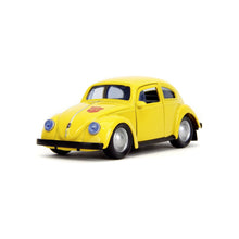 Încarcă imaginea în Galerie, Jada Toys Transformers Masinuta Metalica Bumblebee Volkswagen Beetle