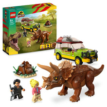Încarcă imaginea în Galerie, Lego Jurrasic World Cercetarea Dinozaurului Triceratops