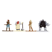 Încarcă imaginea în Galerie, Jada Toys Dungeons Dragons Set 4 Nanofigurine 4cm