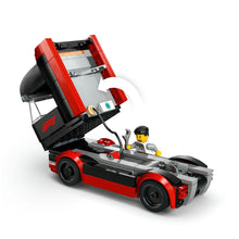 Încarcă imaginea în Galerie, Lego City Camion F1 cu Masinile F1 RB20 Si AMR24