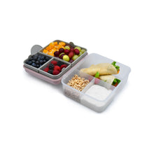 Încarcă imaginea în Galerie, Melii Cutie Pranz Bento 2 Nivele cu Tacamuri Roz Mov Gri