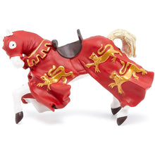 Încarcă imaginea în Galerie, Papo Personaje Medievale Fantastice Figurina Calul Regelui Richard