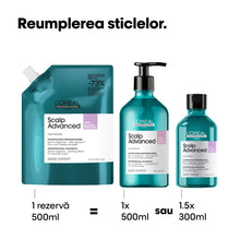 Încarcă imaginea în Galerie, L'Oreal Professionnel SE Scalp Advanced - Rezerva Sampon pentru Scalp Sensibil 500ml