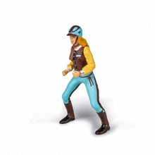 Încarcă imaginea în Galerie, Papo Rase de Cai si Ponei Figurina Calareata Albastra