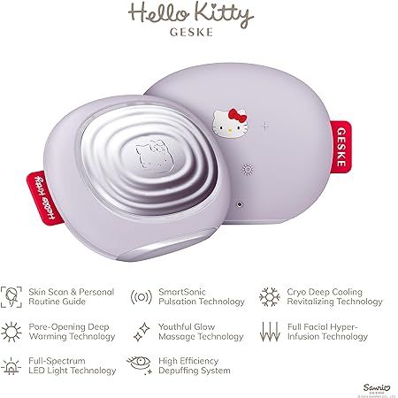 Geske Hello Kitty Sonic Warm and Cool Mask 8 in 1 - Masca Faciala