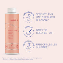 Încarcă imaginea în Galerie, Joico Innerjoi Strengthen Shampoo – Sampon Fortifiant 1000ml