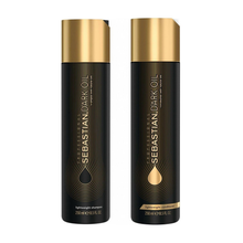 Încarcă imaginea în Galerie, Set Sebastian Dark Oil Sampon 250ml si Balsam 250ml