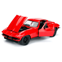 Încarcă imaginea în Galerie, Jada Toys Masinuta Metalica Fast And Furious 1966 Chevy Corvette