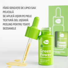 Încarcă imaginea în Galerie, 7DAYS Ser Facial My Beauty Week Green Power Vitamina E 2% Nutritiv 20ml