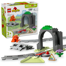 Încarcă imaginea în Galerie, Lego Duplo Set De Extindere Tunel cu Sine de Cale Ferata