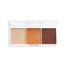 Încarcă imaginea în Galerie, Makeup Revolution Relove Colour Play Contour Trio Palette Bronze Sugar - Paleta Fard de Ochi