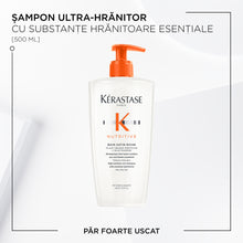 Încarcă imaginea în Galerie, Kérastase Nutritive Bain Satin Riche Sampon Hranitor Par Foarte Uscat Reincarcabil 500ml