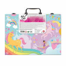 Încarcă imaginea în Galerie, As Art Case Set de Desen Deluxe cu 100 de Accesorii Unicorn