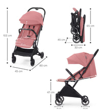 Încarcă imaginea în Galerie, Kinderkraft Carucior Sport Indy2 Dhalia Pink
