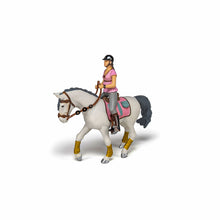 Încarcă imaginea în Galerie, Papo Rase de Cai si Ponei Figurina Calareata Moderna
