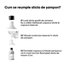 Încarcă imaginea în Galerie, L'Oreal Professionnel SE Silver - Rezerva Sampon Pentru Par Carunt sau Alb 500ml