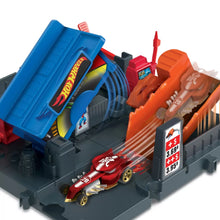 Încarcă imaginea în Galerie, Hot Wheels City Explorer Pista Fuel Station Shift