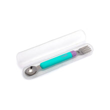 Încarcă imaginea în Galerie, Melii Set Lingurita-Furculita Blue and Purple