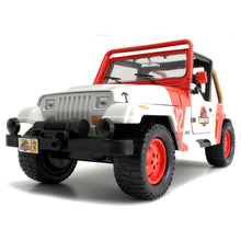 Încarcă imaginea în Galerie, Jada Toys Masinuta Metalica Jurassic World 1992 Jeep Wrangler