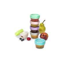 Încarcă imaginea în Galerie, Melii Set 6 Recipiente Sticla Pentru Hrana Bebe 59ml