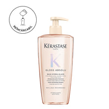 Încarcă imaginea în Galerie, Kerastase Gloss Absolu Bain Hydra-Glaze - Sampon Hidratant Reincarcabil 500ml