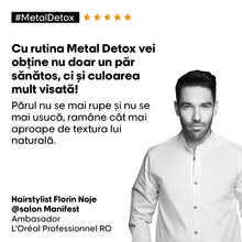 Încarcă imaginea în Galerie, L'Oreal Professionnel SE Metal Detox Duo Travel - Set Anti-Rupere Pentru Par