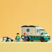 Încarcă imaginea în Galerie, Lego City Ambulanta de Urgente