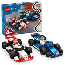 Încarcă imaginea în Galerie, Lego City Masini de Curse F1 Williams Racing si Haas F1