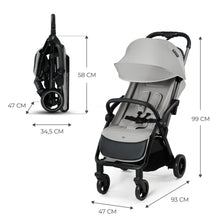 Încarcă imaginea în Galerie, Kinderkraft Carucior Sport Apino 0-22 Kg Dove Grey