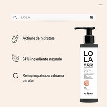 Încarcă imaginea în Galerie, Artego Lola Mask Caramel 200ml - Masca Nuantatoare Pentru Reflexe Caramel