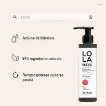 Încarcă imaginea în Galerie, Artego Lola Mask Scarlet 200ml - Masca Nuantatoare Pentru Reflexe Rosii si Mahon