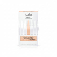 Încarcă imaginea în Galerie, Babor Multi Vitamin 7x2ml - Fiole Concentrate cu Complex Multivitaminic pentru Revitalizare și Ten Energizat și Sănătos - Beauty Lounge