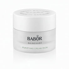 Încarcă imaginea în Galerie, Babor Skinovage Purifying Cream Rich 50ml - Cremă Purifiantă Bogată cu Bioflavonoide și Amidon de Orez pentru Ten Gras cu Imperfecțiuni - Beauty Lounge