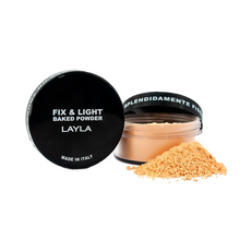 Încarcă imaginea în Galerie, Layla Cosmetics Fix and Light Baked Powder No 2 - Pudra Coapta